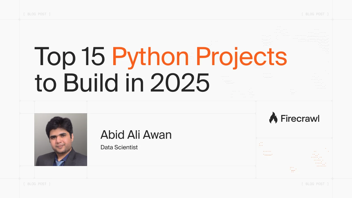 Top 15 Python Projects to Build in 2025: From Beginner to Production image