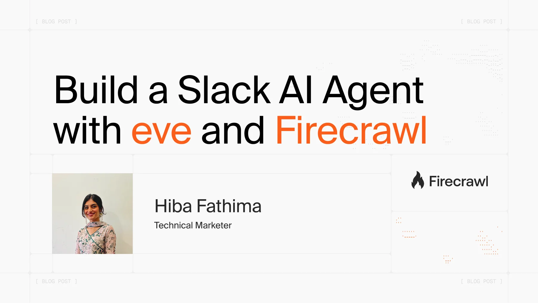 Vercel eve Tutorial: Build a Slack AI Agent with eve and Firecrawl image