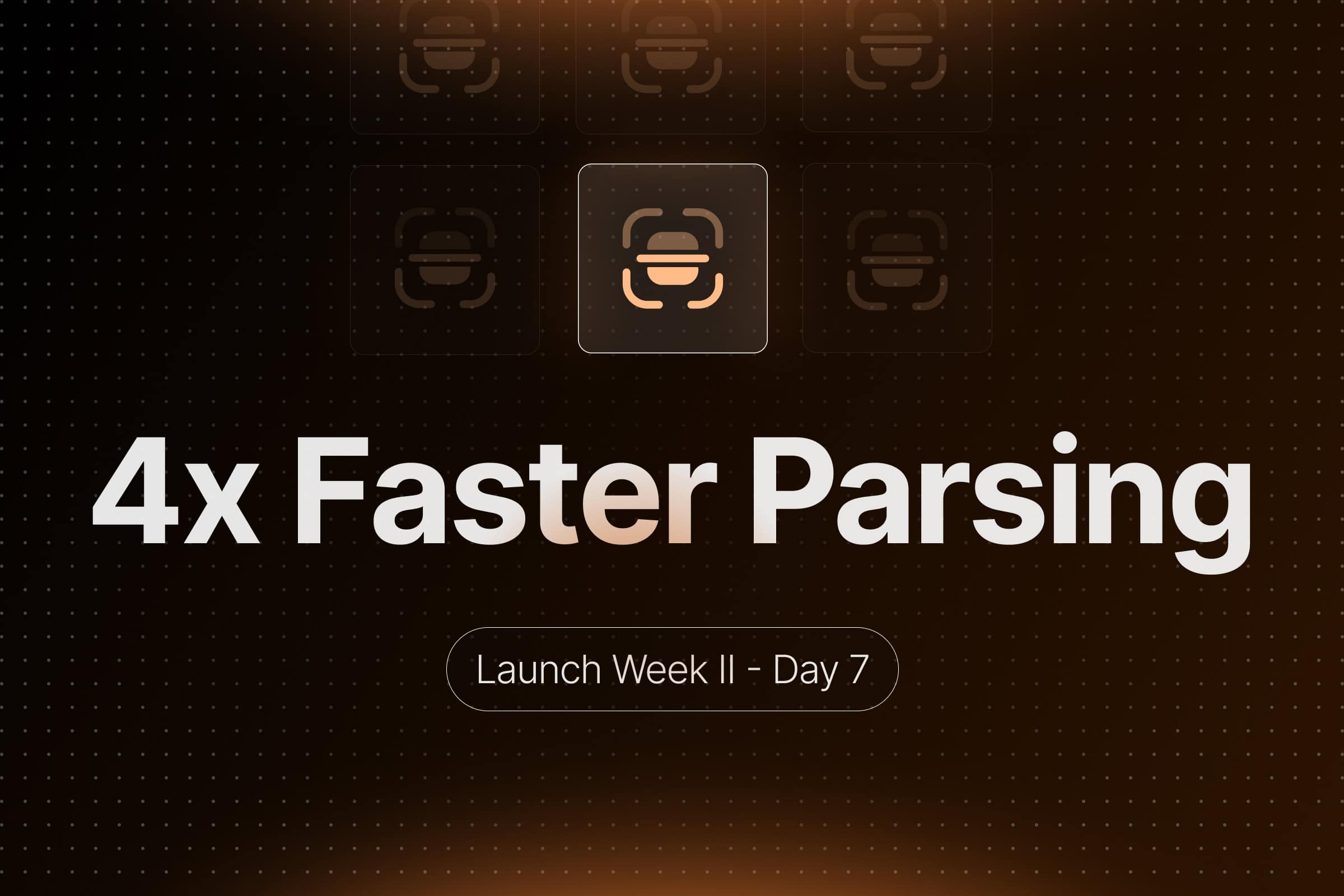 Launch Week II - Day 7: Introducing Faster Markdown Parsing image
