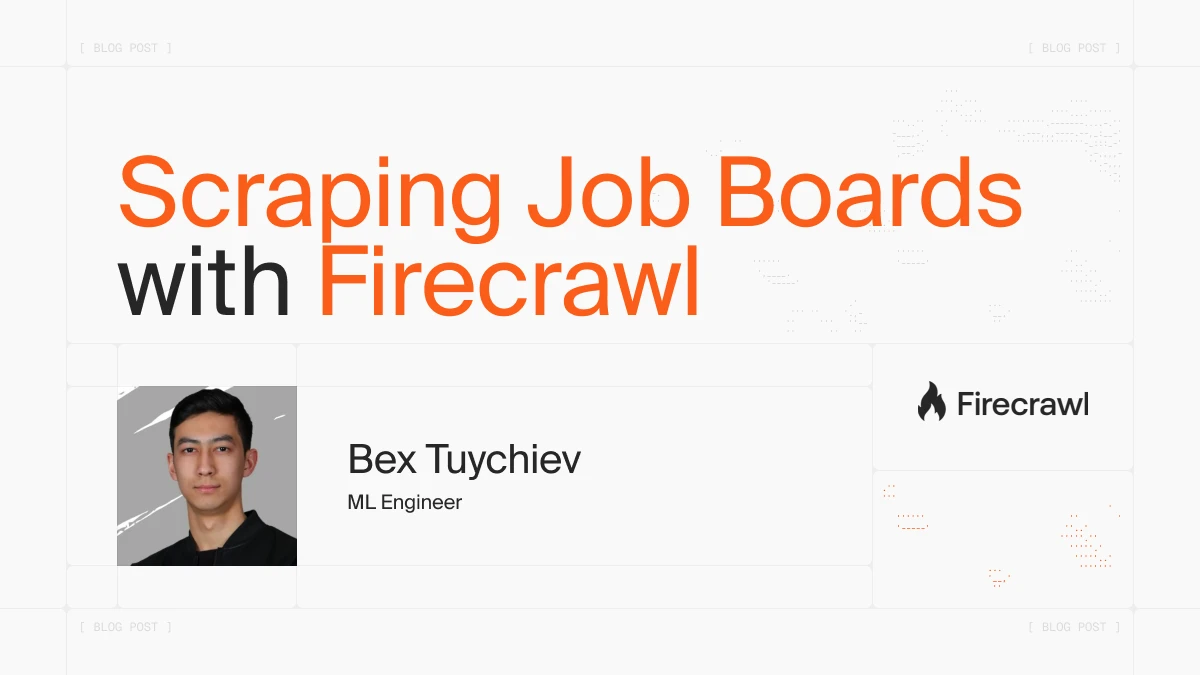How to Scrape Job Boards: Structured Job Data with Firecrawl and Python image