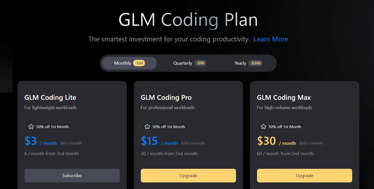 GLM Coding Plan