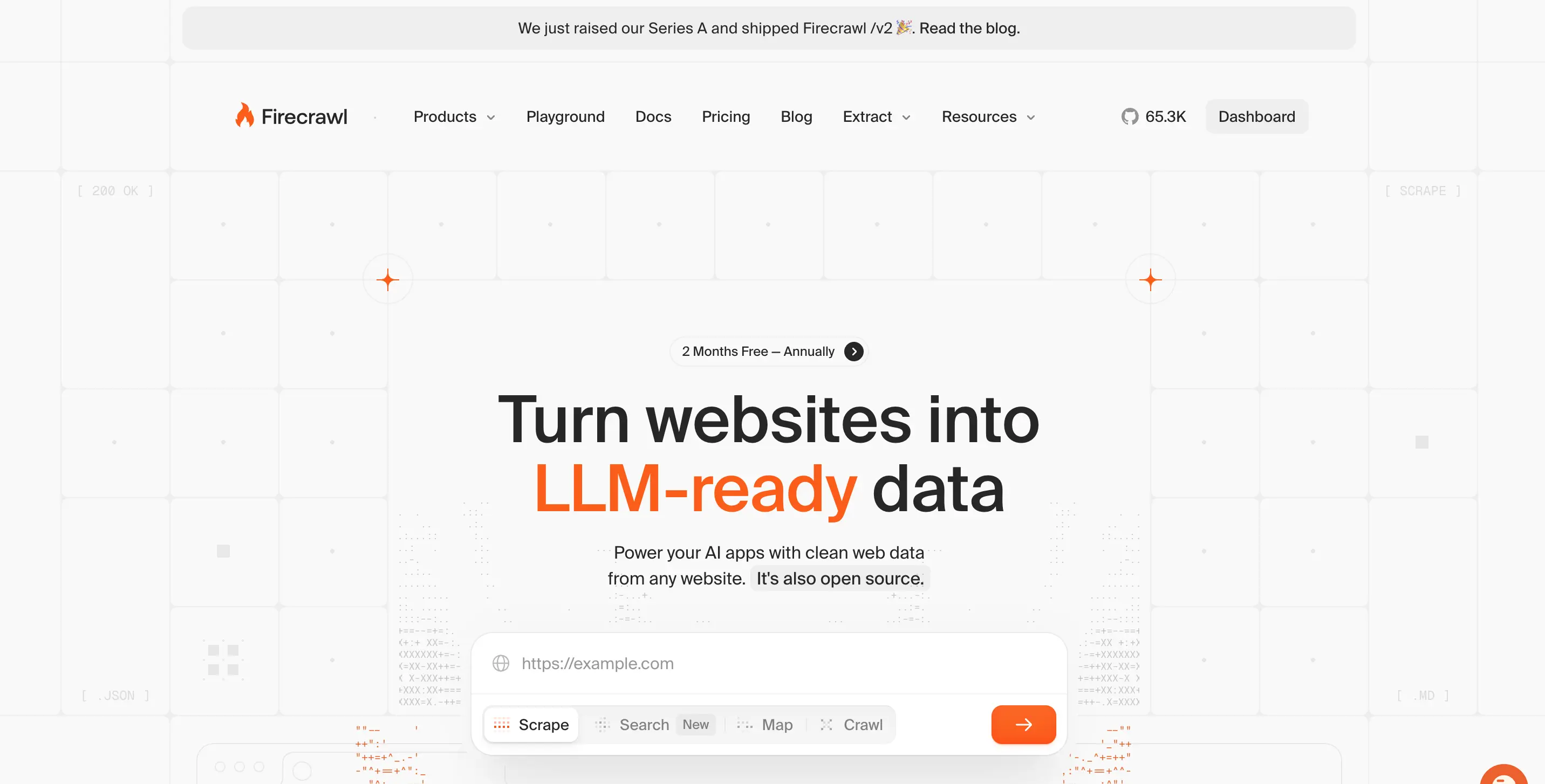 Firecrawl web scraping and data extraction platform interface