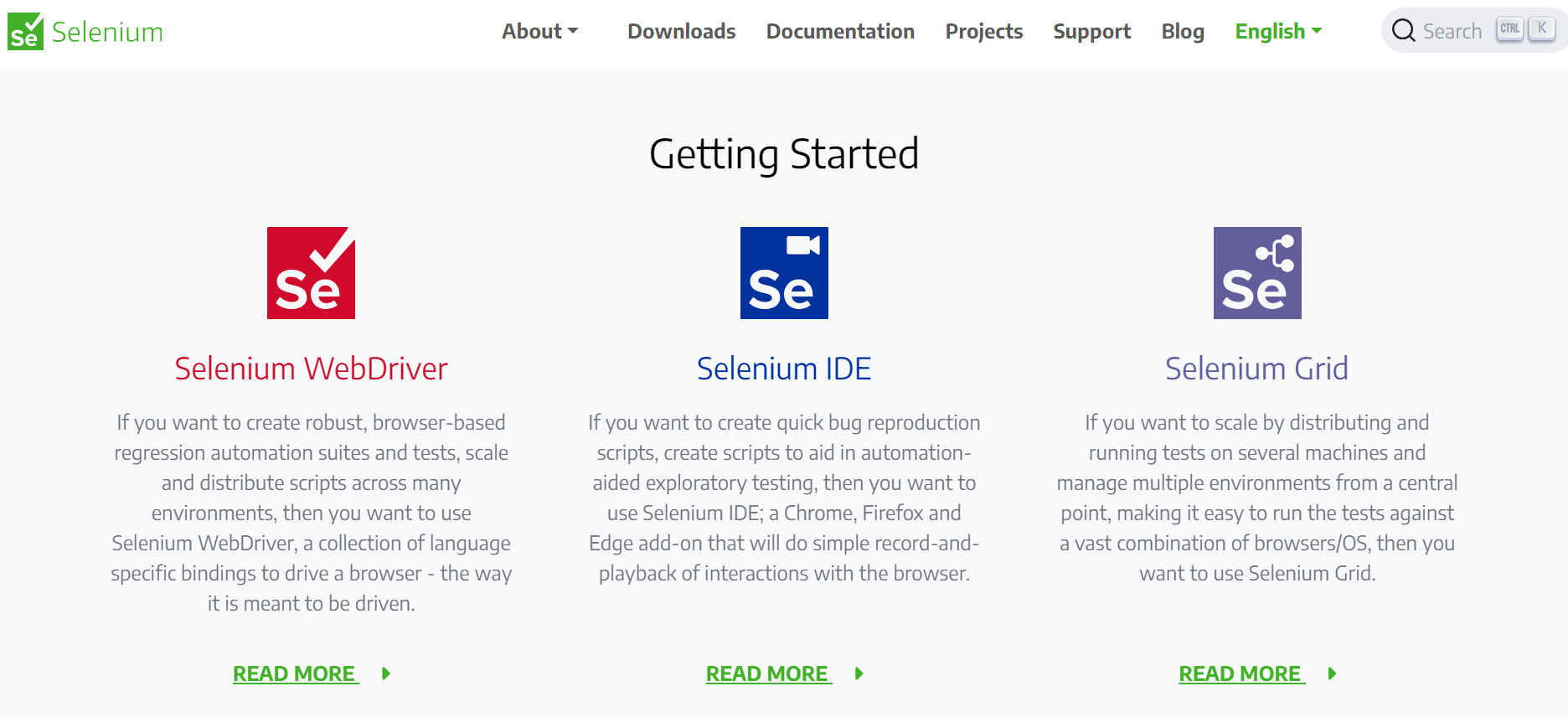 Selenium Website